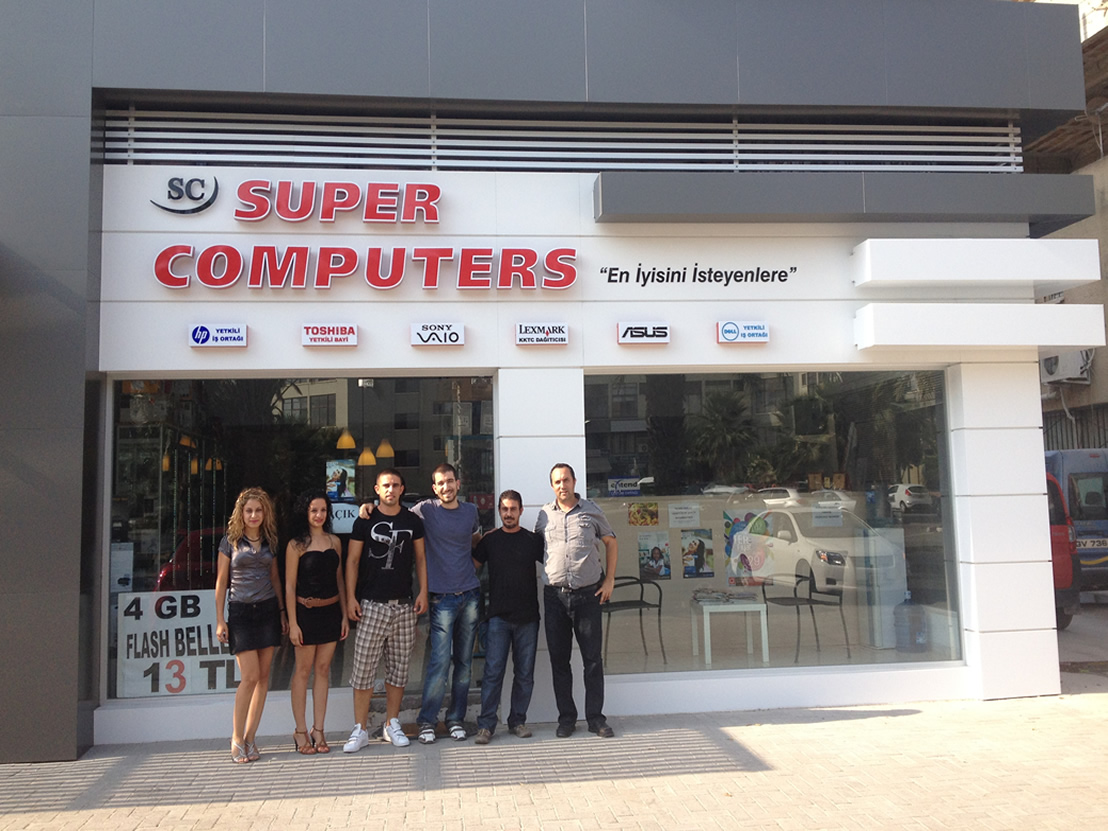 Super Computers Kıbrıs Teknik Servisim İş Yeri